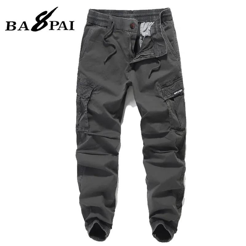 Broek bapai lente winter militaire broek mannen kaki vrachtbroek casual katoen tactische broek mannen groot formaat leger overol hombre