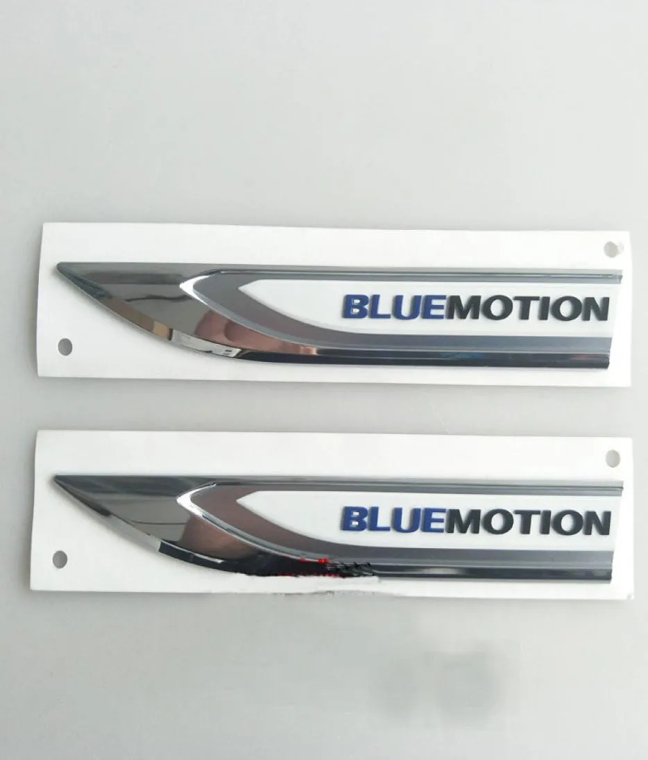 Per VW Golf 6 Golf 7 Lavida Blue Motion Sport Side Door Fender Leaf Emblem Logo Stickers3838388