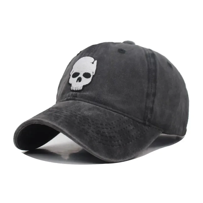 Softball Cotton Vintage Skull Cappelli da baseball maschi per uomini Cappelli Snapback Bone Casquette Maschio Summer Trucker Women Baseball Cappello da baseball