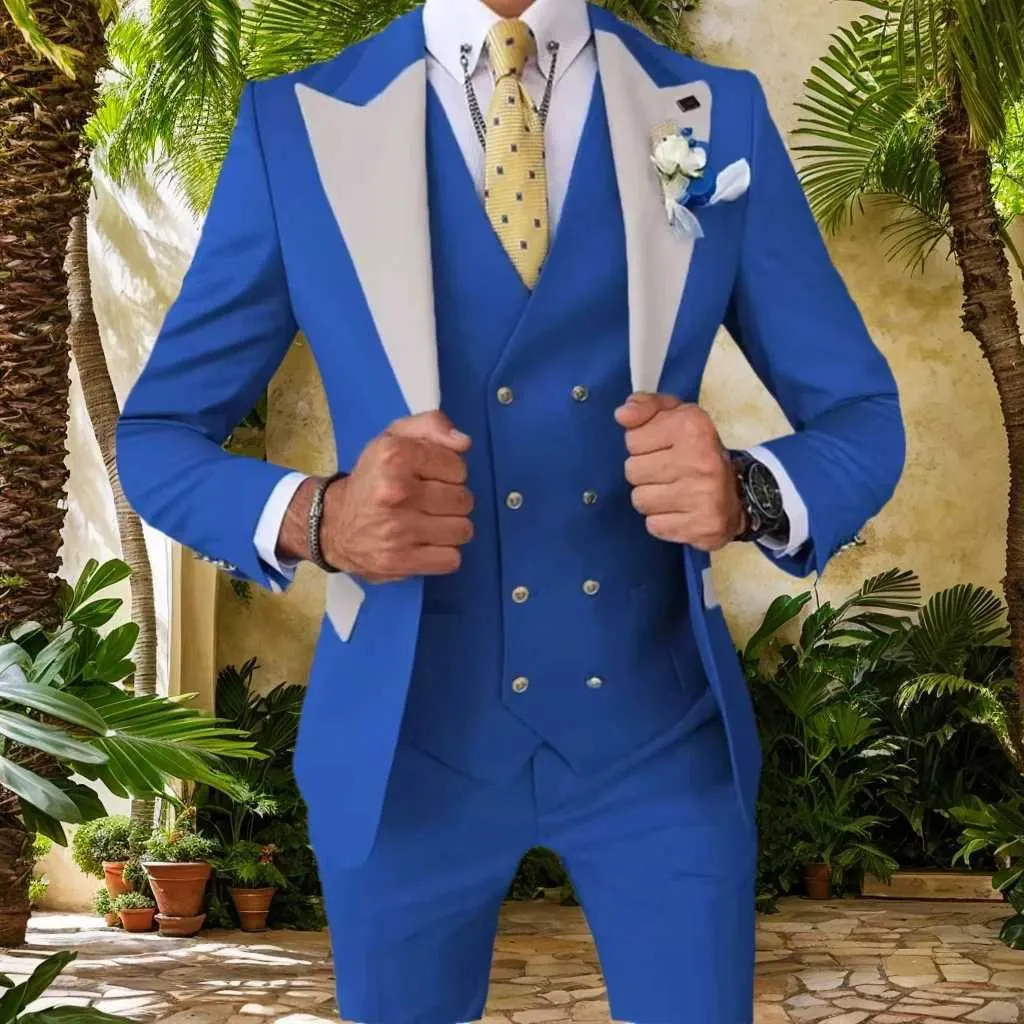 Classic Mens Slim Fit Suit Jacket, Vest & Pants Comfortable Formal Evening  Wedding Party Dress Set From Tidal_front, $36.59 | DHgate.Com