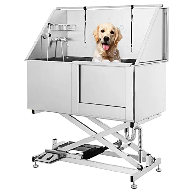 Save Big on Bulk Stainless Steel Dog Bath Tub Stainless Steel Dog Washing  Station: Custom Size 304 Dog Wash Bath Tub With Lifting Function Best