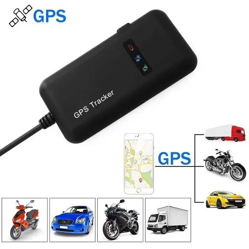 Trackers GT02A Car GPS Tracker Global Locator Relate Time System для мониторинга автомобильных автомобилей мотоцикл онлайн -отслеживание аксессуаров