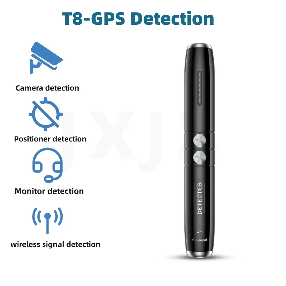 Tillbehör GPS Signal Finder Anti Mini Bug Lyssningsenhet Spion Gadget Pinhole Cam Wiretap Infrared Pinhole Cam/GSM/GPS Locator Blocker