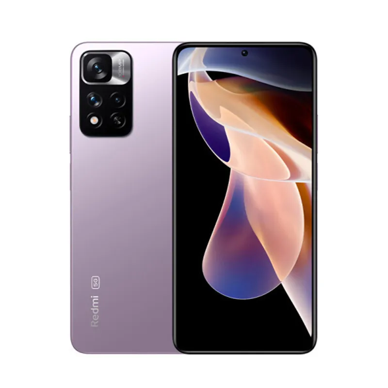 Redmi Note11pro 5G Smartphone CPU MediaTek Dimensité 920 6,67 pouces Écran 108MP CAMERIE 5160MAH 67W Charge Android Utilisé Téléphone