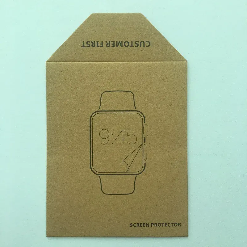 Cases Wholesale Paper Box for watch Tempered Glass Screen Protector Packaging