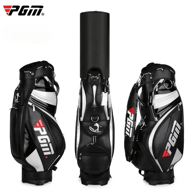 Väskor PGM Golf Sport Package Standard Bag Waterproof Professional Staff Bag Cover Håll en fullständig setklubbar Big Capacity Sport Bags QB015