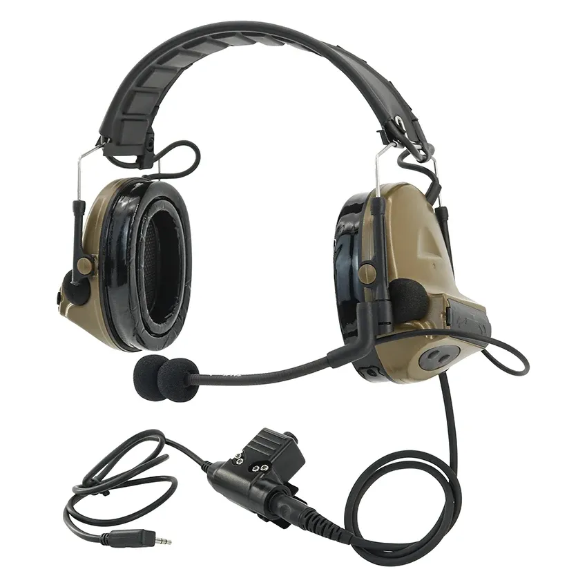 Protecteur TS Tacsky Tactical Comtac 2 Electrony Earmuffs Outdoor Audiy Protection Shooting Comtac II Headset