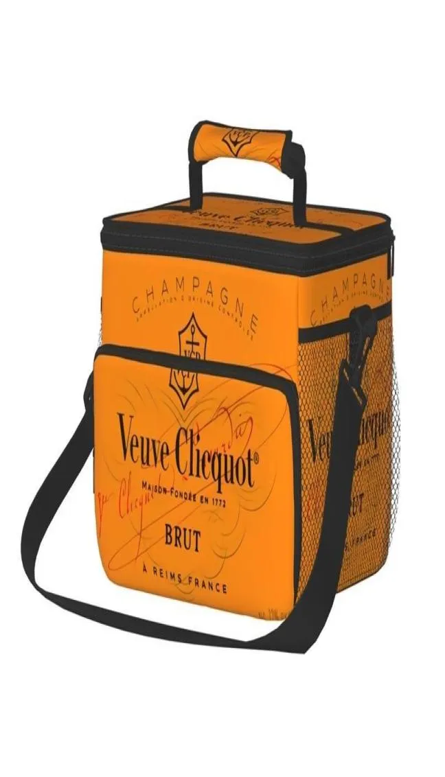 Lunchbags Veuve Clicquot Champagner Picknicktasche große Kapazität Luxus Lunchfamilie Pack gekühltes Laden Totent Drop Lieferung 2021 H4729995
