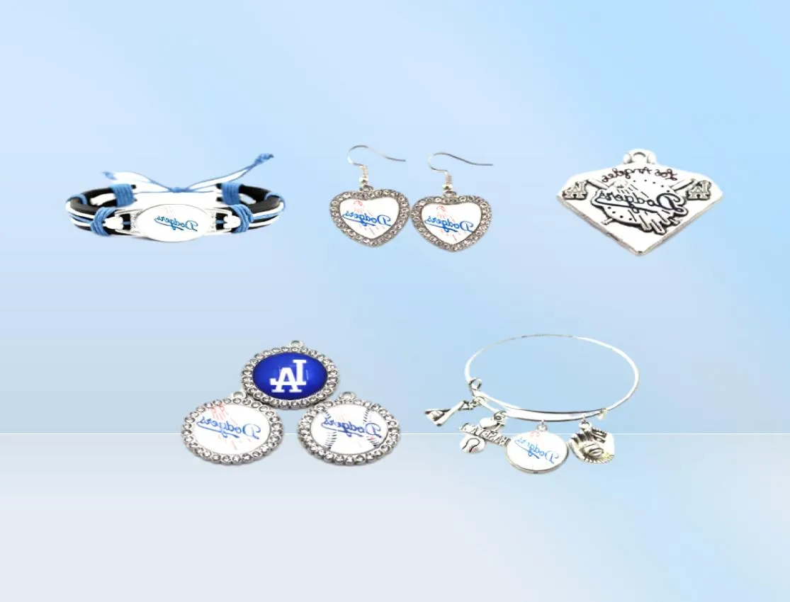 Baseball Dangle Charms Mix Style DIY Pendant Bracelet Neckce Earrings Jewelry Making Accessories2339734