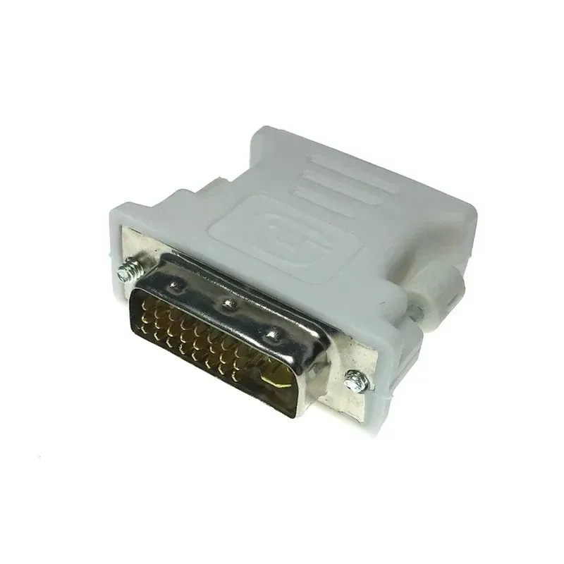 2024 Adaptateur DVI-I Male à VGA / D-SUB / Femme ESPADA Modèle: EDVI-DSABADAP / ADAPTER VIDEO DVI TO VGA, DVI 29 M SVGA 15 F Whitefor Adapter DVI-I mâle à VGA Femme