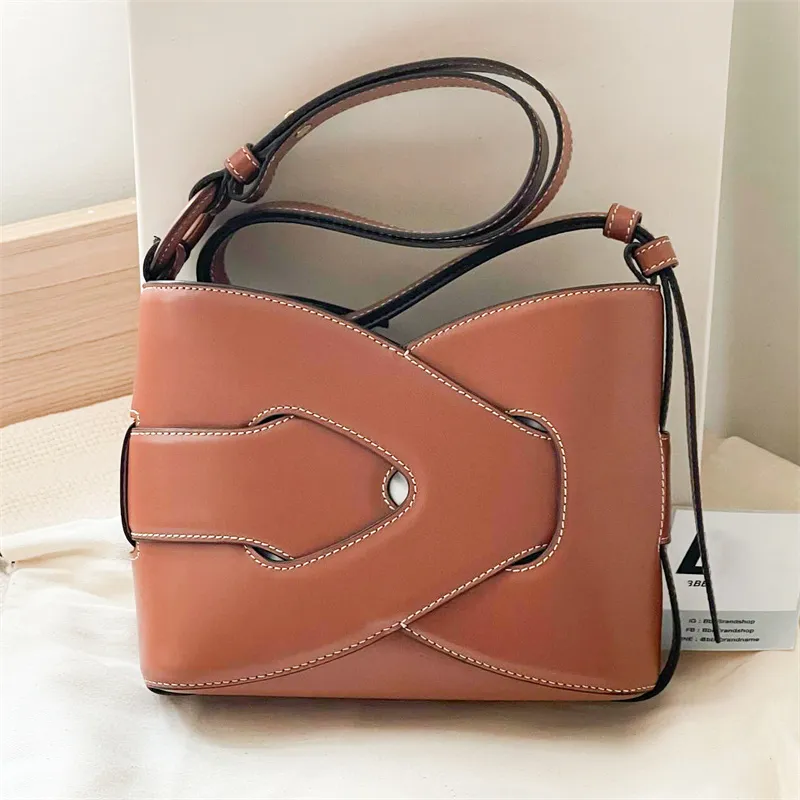 Womens numero Nine leather weave Shoulder bag Fashion sac cyme Brown clutch outdoor travel designer bags lady handbags mens hobo crossbody underarm luxurys tote bag