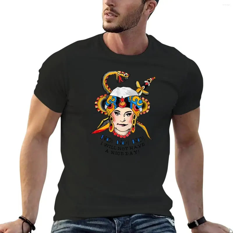 Tops cerebbe maschili ragazze dorate Dorothy Zbornak Sailor Jerry Tattoo T-shirt Boys Stampa Animali Aitini Aestetici Cotton Cotton