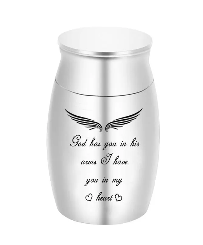 142 x 98 mm Cremation Urns Ashes Holder Keepsake Aluminium Alloy Memorial Urn Funeral for Ash4501087