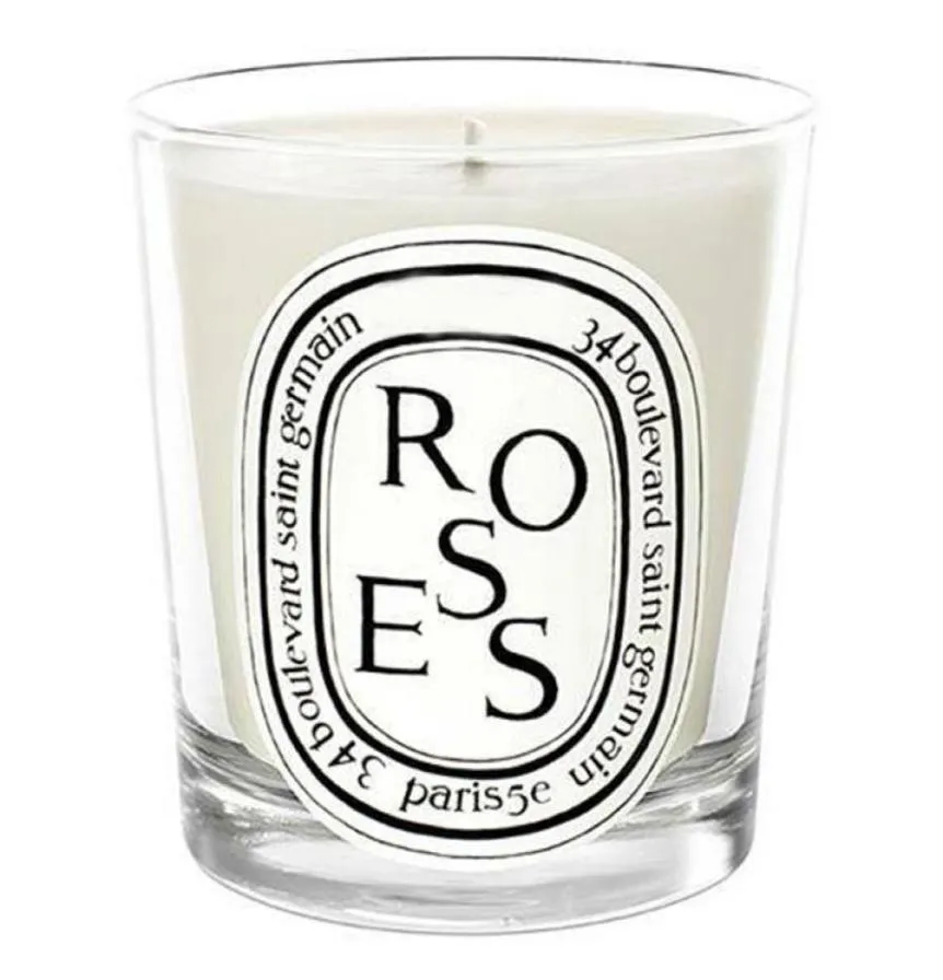 Incendies Famille Encens Sgence Sgence Cougies à parfum Cougies 190g Basies Rose Rose Limited Edition Full House avec parfum 1V1Charming SME7135486