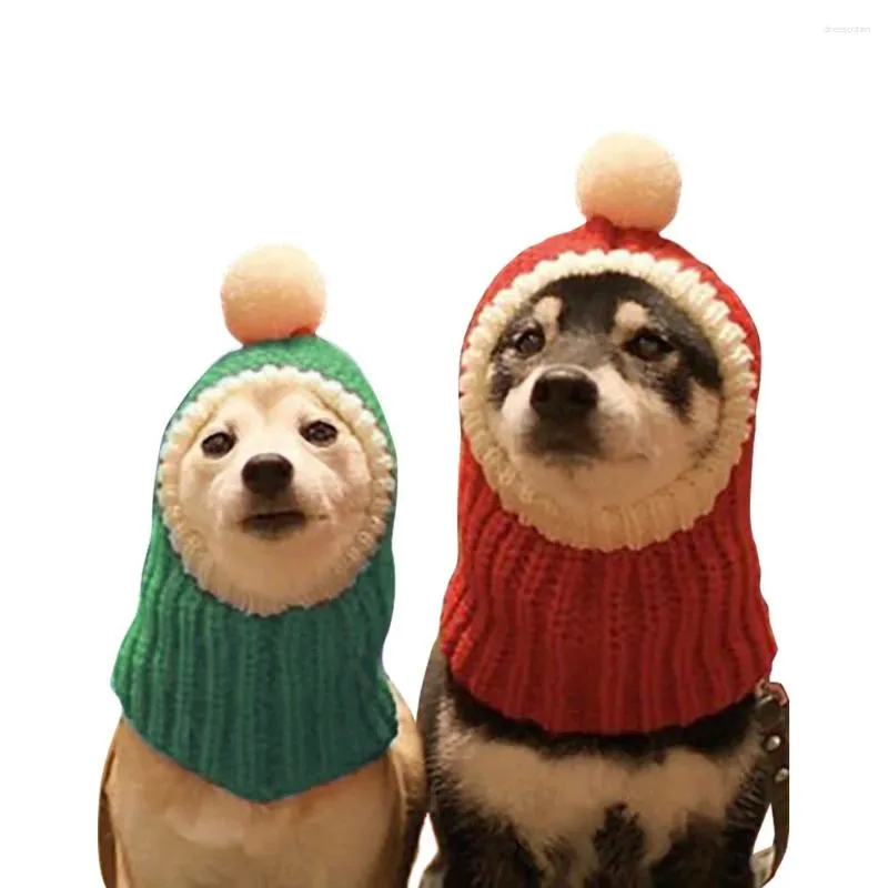 Hundekleidung Weihnachtshut Halloween Kopf Cover Teddy Bichon erschreckend Kopfschmuck Haustier süße lustige Kopfbedeckung Artikel
