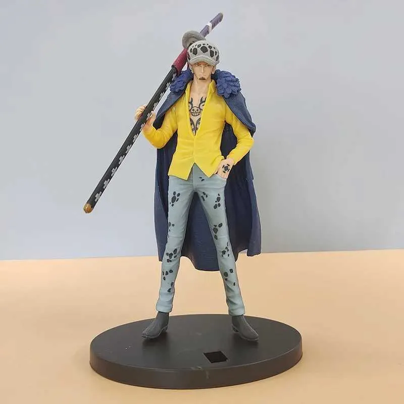 Action Toy Figures 20 cm Carattere anime giapponese A DXF Wano Rural Trafalgar Legal Pvc Statue Collection Model Toy Giftl2403