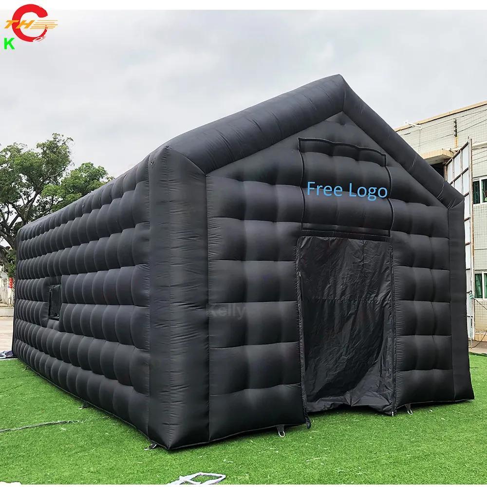 Activités de plein air 8mlx8mwx5mh (26,2x26.2x16.4ft) tente de nuit inflable Boule de tente de la tente de cube gonflable de la tente de cube gonflable à vendre