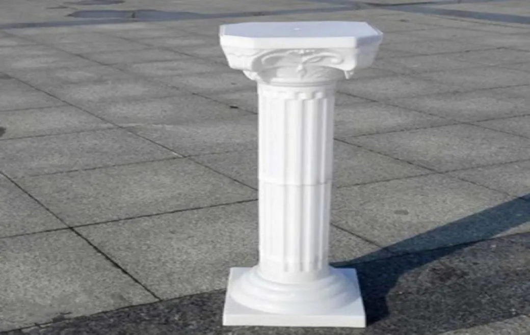 Colonne romane in stile elegante pilastri di plastica di colore bianco citato per gli oggetti di nozze decorazioni per eventi 8545666