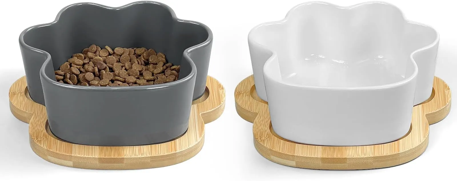 Dog Bowl Ceamic s Fo Small And Medium Dogs, 32 OZ Dog Food Water