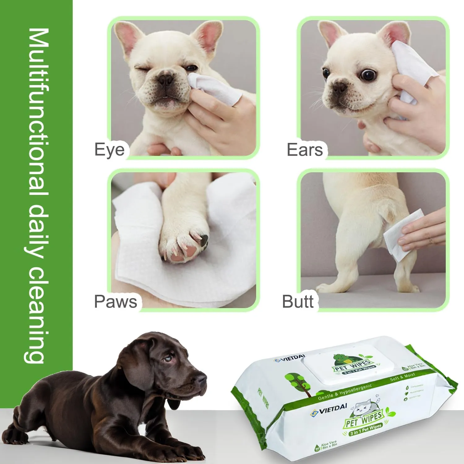 Recipe Diy Dog Wipes If Your Pet Has Itchy Or Dirty Ears, This Can