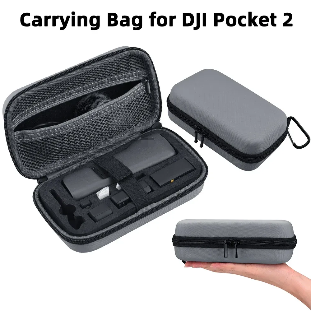 Gimbal Mini Carrying Bag for DJI Pocket 2 Creator Combo Portable Storage Case Box Travel Protection Handheld Gimbal Accessory