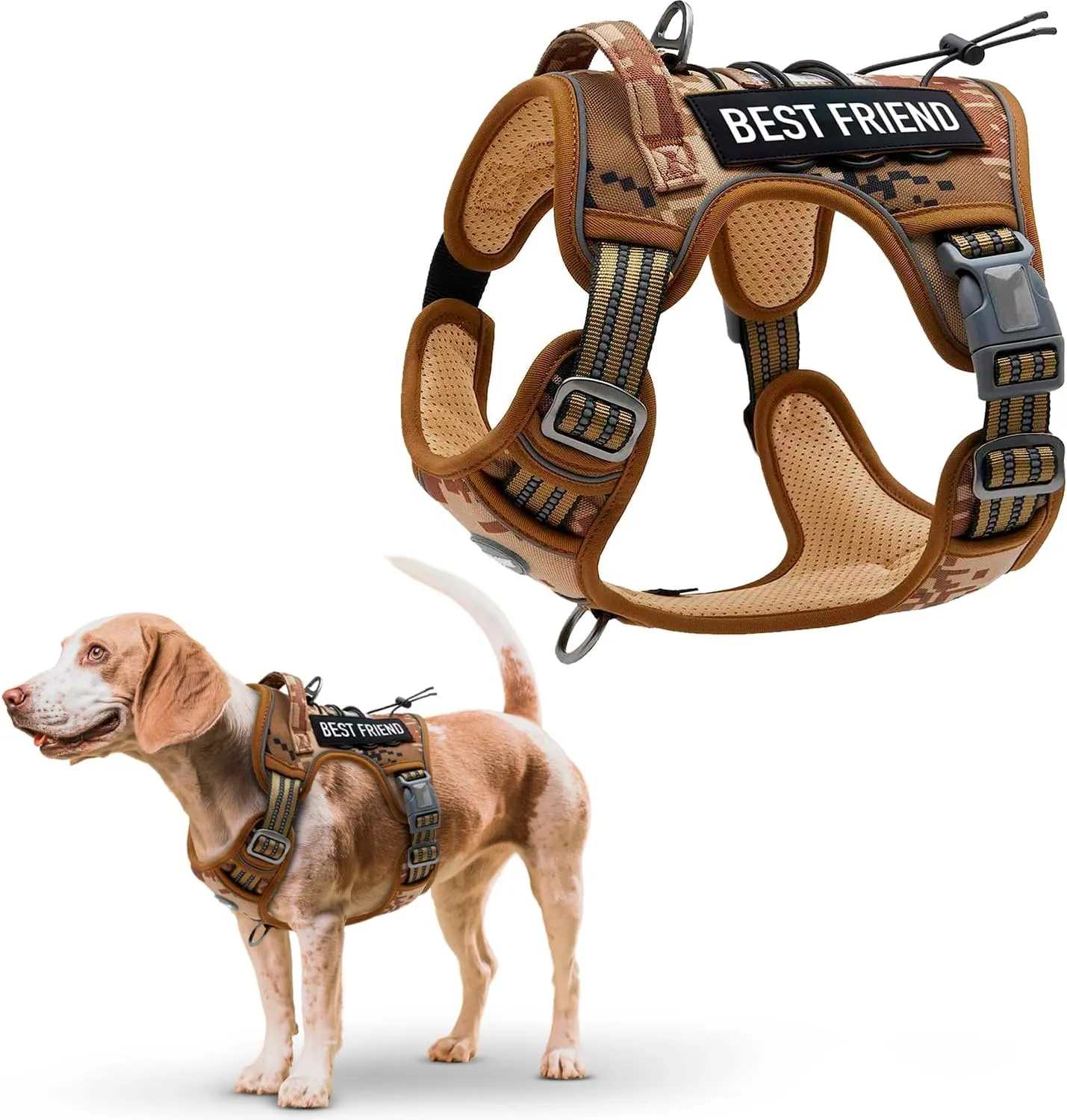 Tactical Dog Vest Harness: Premium Quality Canine Harness with