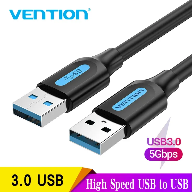 Acessórios Venda o cabo de extensão masculino para masculino para masculino 2.0 3.0 Dados de alta velocidade Extensoras de cabos USB para o alto -falante do carro Radiator HD Webcom