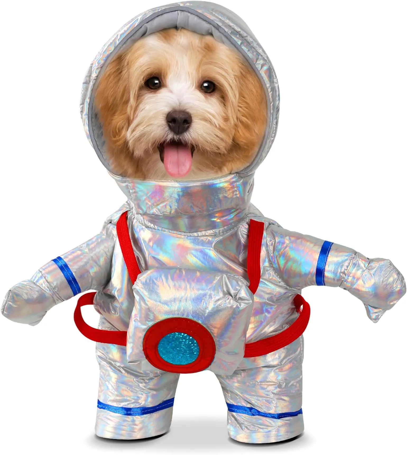 Space Dog Costume: Silver Astronaut Outfit for Small Pets - Funny Halloween  Cosplay! Shop Now! from Dhgate Dog Costumes - price 9.76, image size:1540x1722