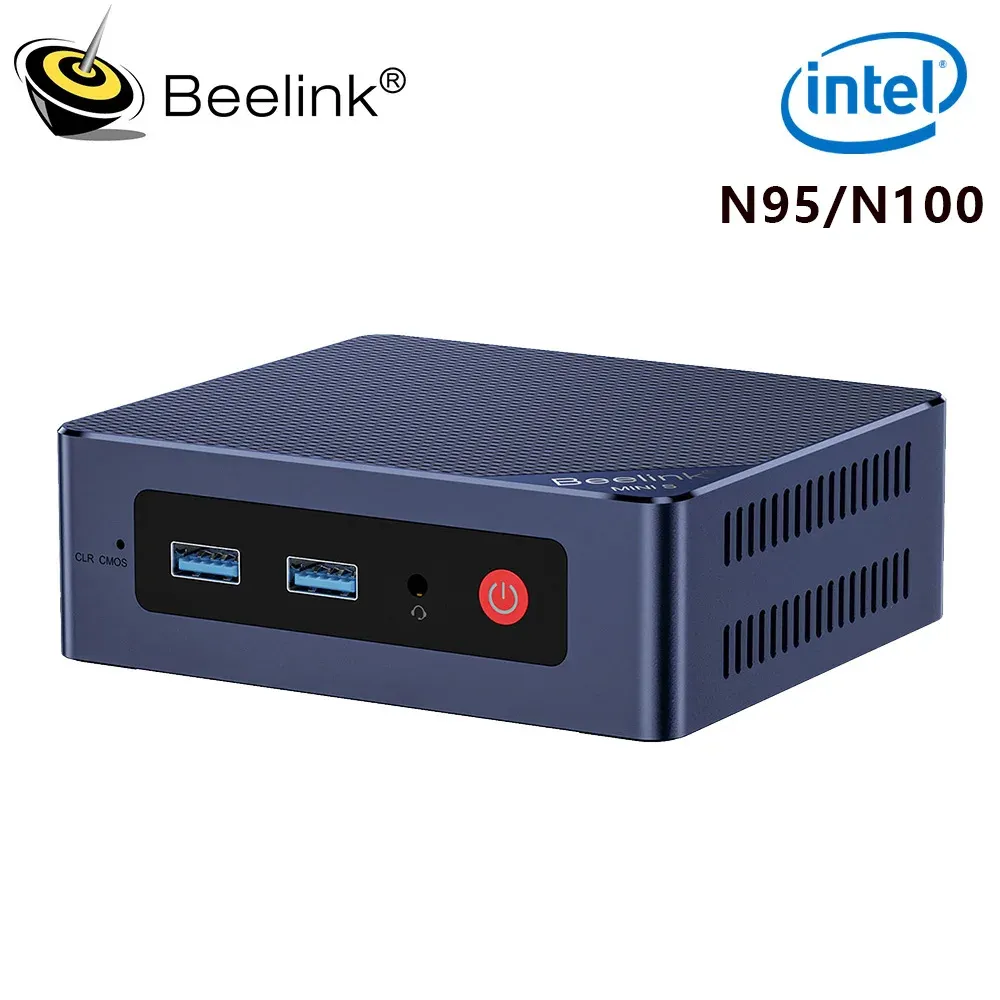 Drives Beelink Mini S12 Pro Windows 11 Intel Alder Lake N95 N100 Mini PC DDR4 16GB 500 GB Desktop Gamer Computer vs U59 Pro