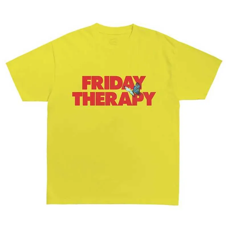 Мужские футболки Новое прибытие футболка мужчины женщины Брокхемптон Пятничная терапия Т-рубашки хлопковое хип-хоп