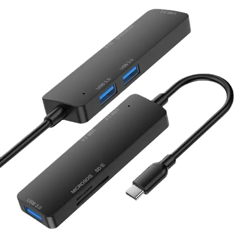 2024 4-Port USB HUB 3.0 Ultra İnce Veri Hub MacBook, Mac Pro/Mini, IMAC, Surface Pro, XPS, Dizüstü Bilgisayar PC, USBC Hub için IMAC USB 3.0 Hub