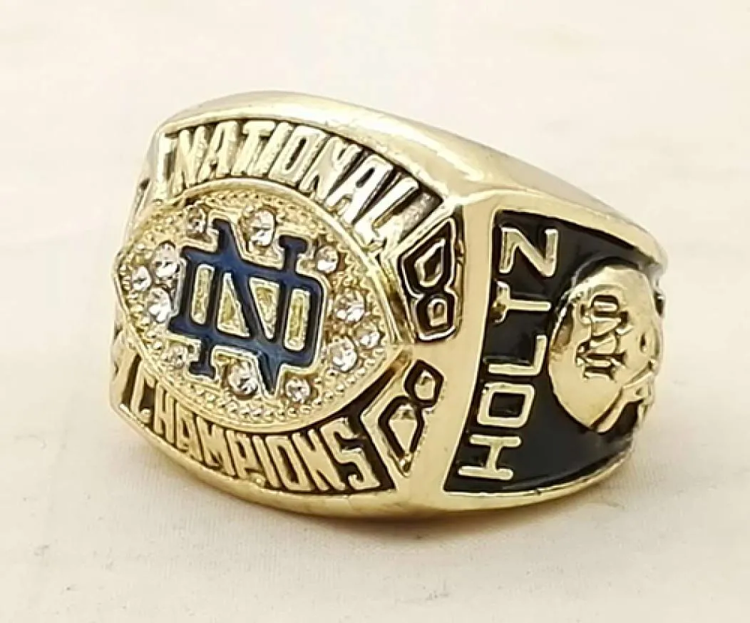 Qui peut battre nos anneaux, 1988 de haute qualité Notre Dame Major League Shing Rings4794314