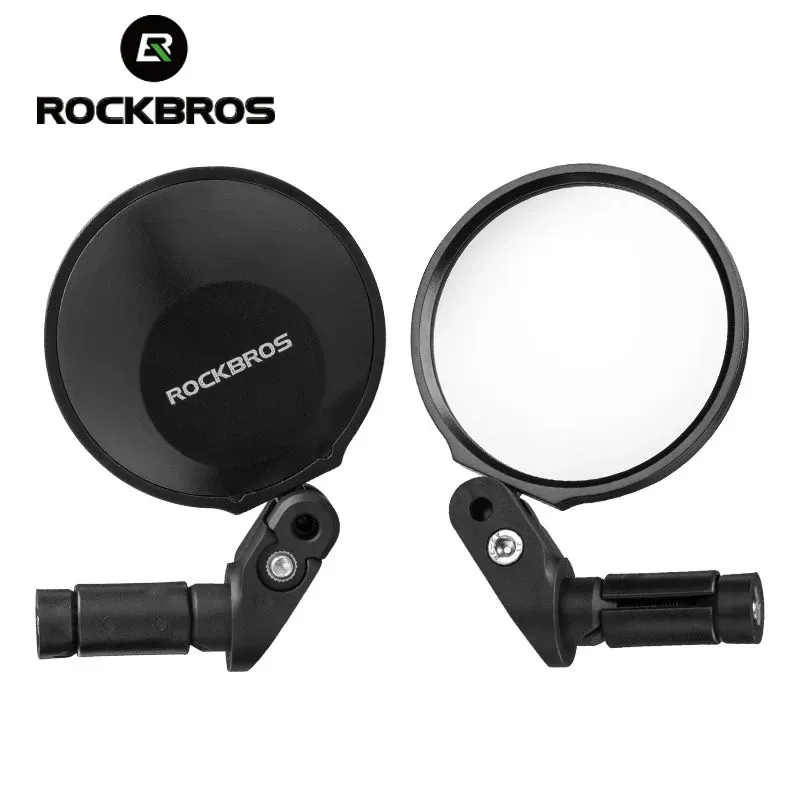 Аксессуары Rockbrso HD View Mtb Road Bike Mirrors 360 Угол регулируемый зеркал для мотоцикла для мотоциклов