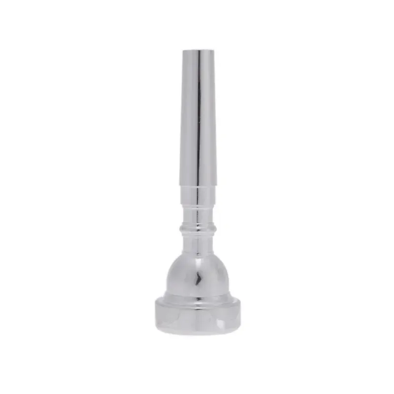 High Qualuity 5C Trumpet Mouthpiece Copper Alloy Durable Stylish Silver Nickel-plated Musical Instrument Sliver
