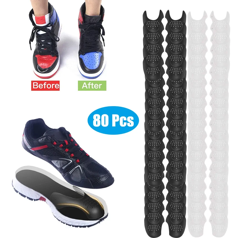 Laarzen 40 paren schoenen Anti Crease Protector voor sneakers vouwbeschermers voor balschoenen teen doppen schoenbrinche ondersteuning dropshipping