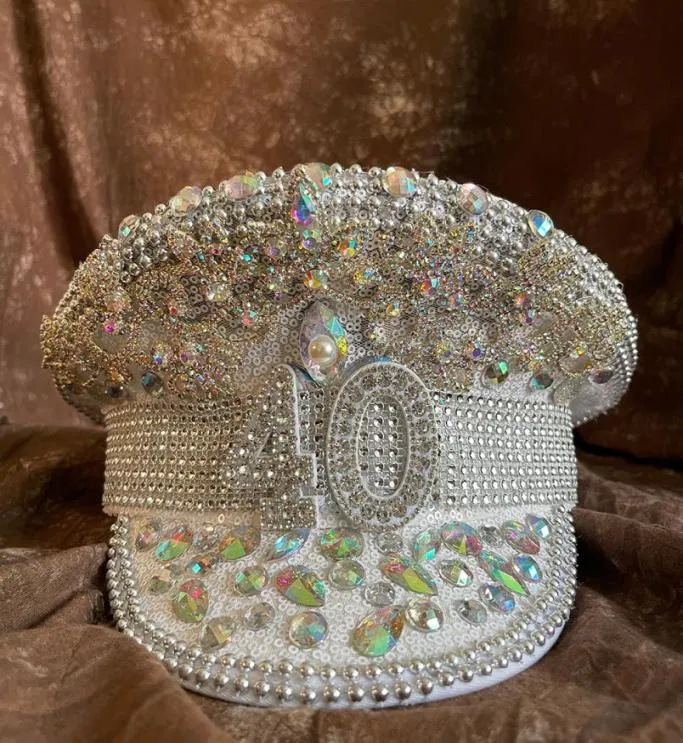 Ball Cap Military Hat Lady Sergeant Bride Hen do Festival Captain Birthday Part kan anpassa 2302152696869