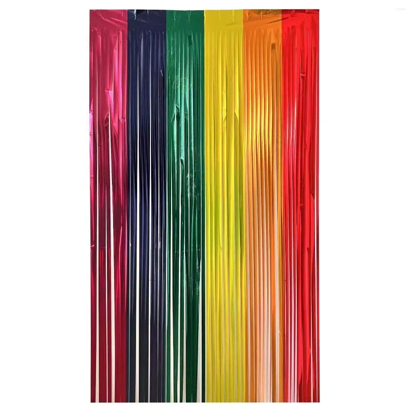 Party Decoration 1M 2M Birthday Rain Curtains Colorful Wedding Celebration Christmas Prom Scene