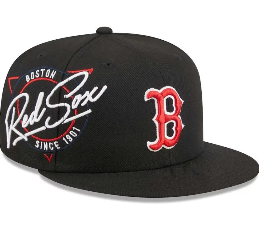 Amerikan Beyzbol Red Sox Snapback Los Angeles Hats New York Chicago La NY Pittsburgh Lüks Tasarımcı San Diego Boston Casquette Sports Oakland Ayarlanabilir Kapaklar