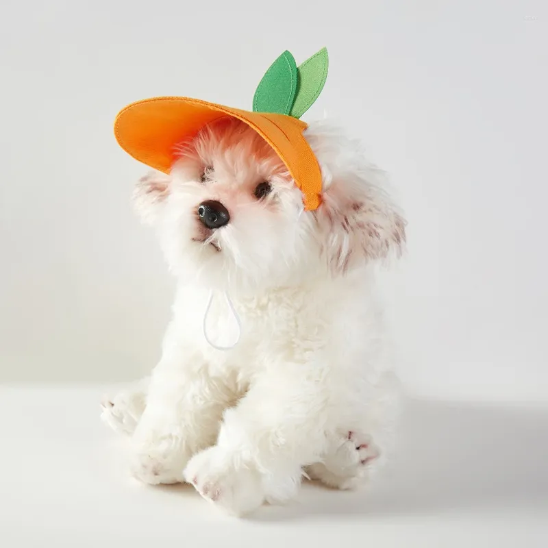 Dog Apparel Pet Baseball Cap Adjustable Washable Sun Hat With Ear Holes Outdoor Sun-proof For Small And Medium Dogs Accessories