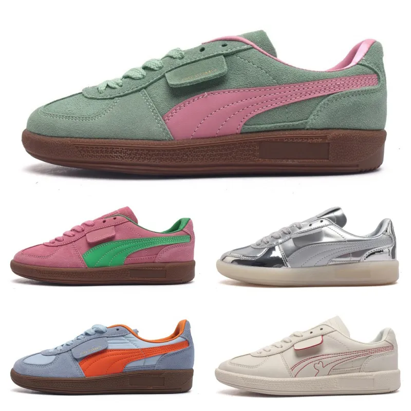 Palermo Og Navy Gold Silver Sky Shoe Cayenne Pepper Light Mint Orchid Running Chaussures Green Men Women Sports Low Sneakers 36-45