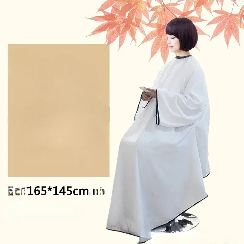 2024 145/165 cm Professional Waterproof Hair tagliente Capo manica lunga Apron