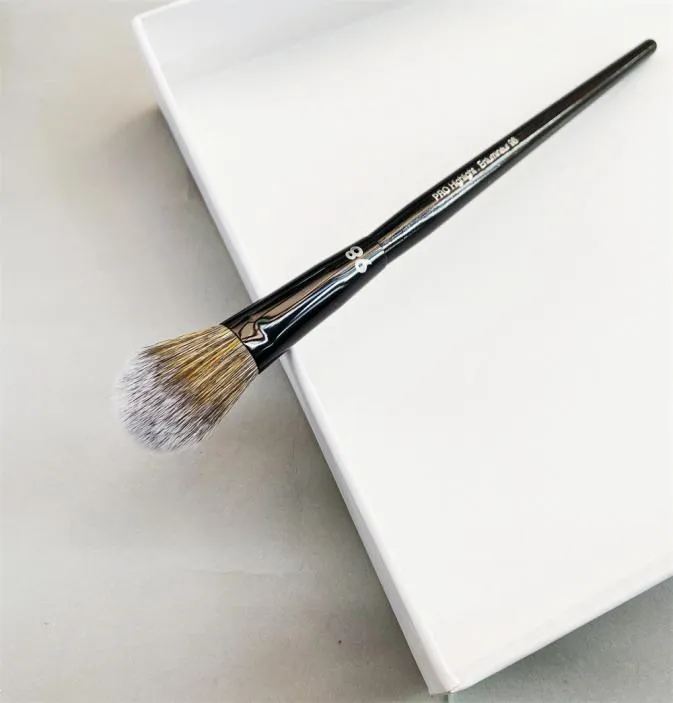 Pro Black Highlight Makeup Brush 98 Soft Bristle Trinked Homed выделение косметики Beauty Tools2735611