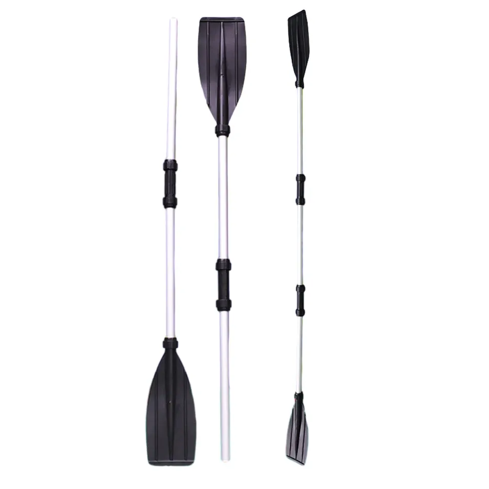 Boats 1 Pair Detachable Canoe Oars Aluminum Alloy Paddle Kayak Rafting Paddle Antitwist Portability Boat Accessories For Sports