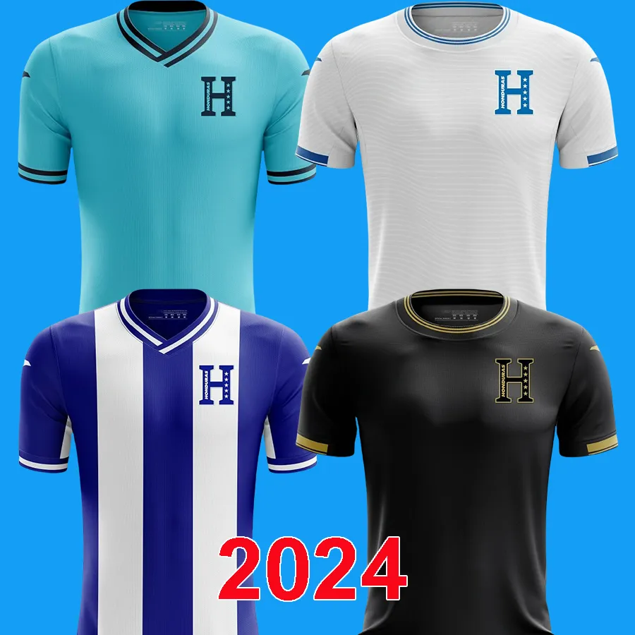 2024 2025 Honduras National Team Mens Kids Soccer Jerseys Carlos Rodriguez Lozano Quioto Garcia Home Wit weg voetbalshirt 24 25 Voorlopers