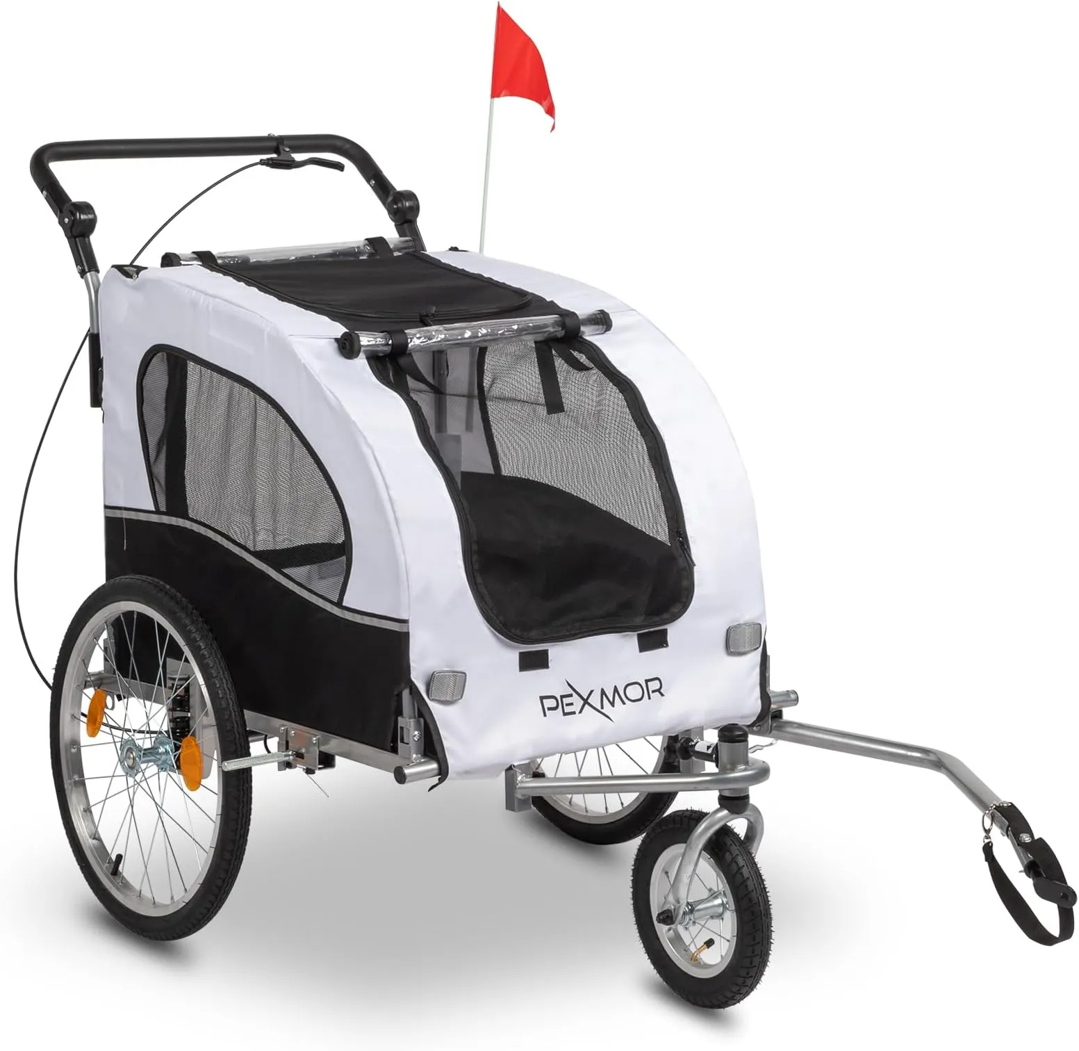 PEXMOR In Dog Bike Trailer,Pet Stroller Dog Trailer For