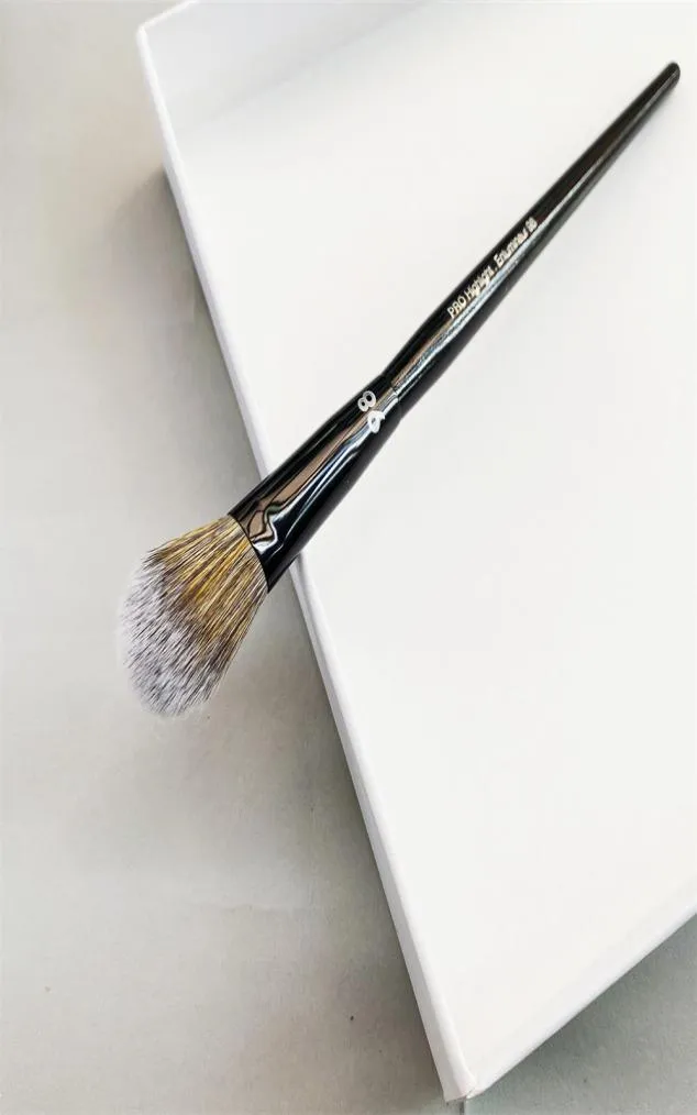 Pro Black Makeup Brush 98 Soft Soft Bristle Fusered Doled Failliting Cosmetics Beauty Tools7727689