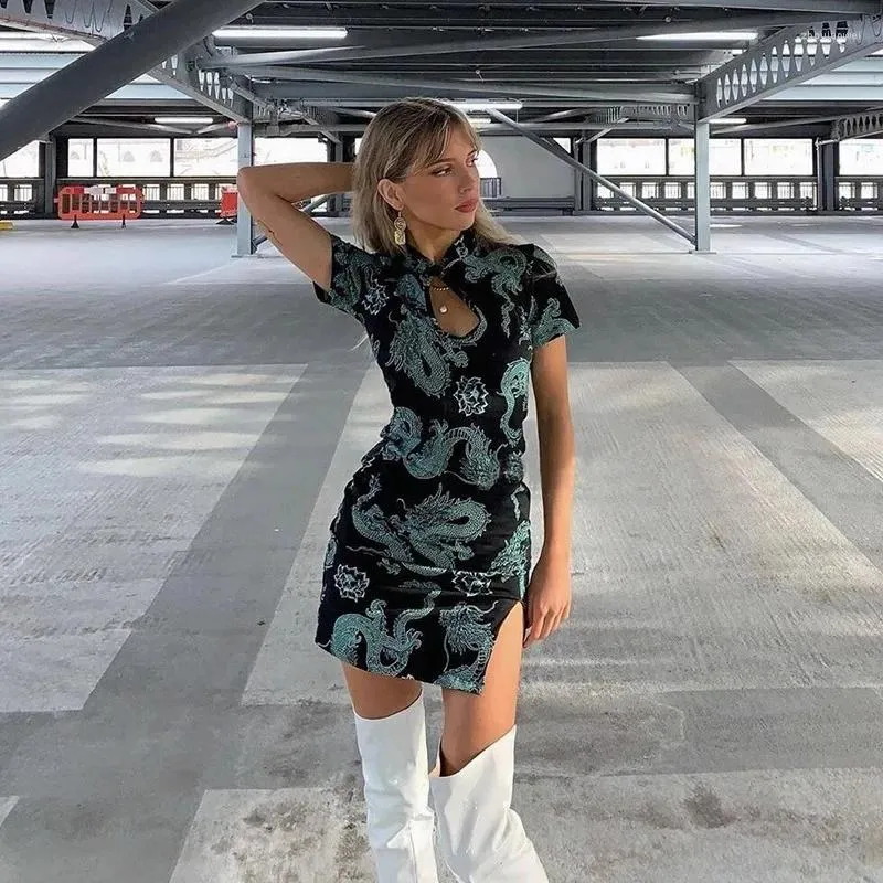 Oriental style dress missguided deals