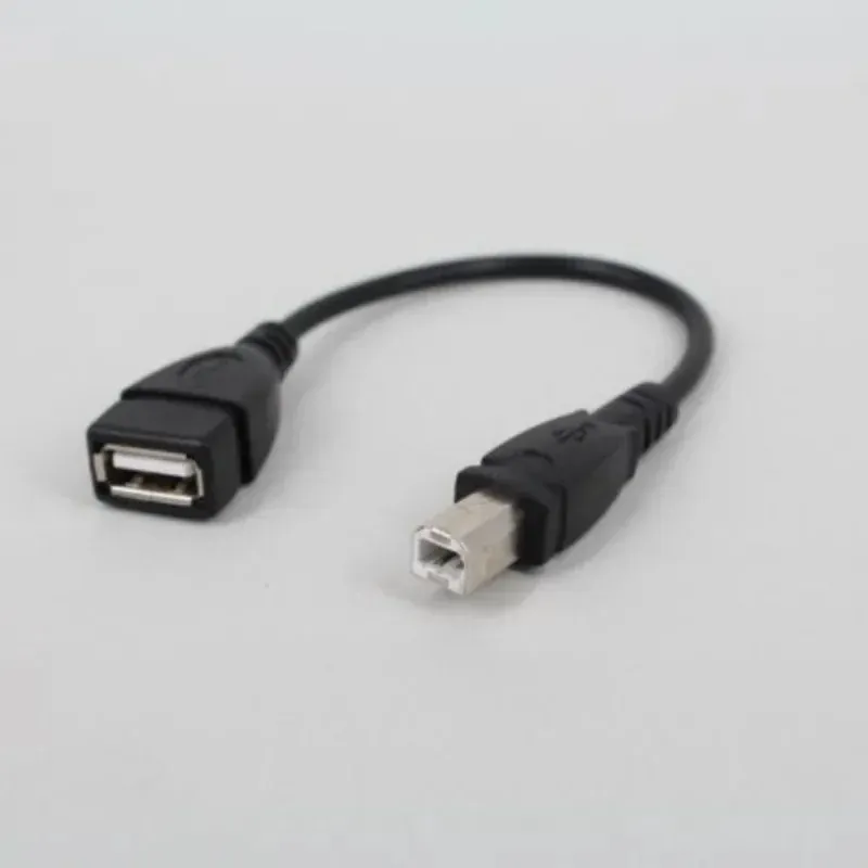 NEU USB 2.0 Typ A FEMPIL BEI USB B MALE SCANNER -Drucker -Kabel USB -Drucker -Erweiterungskabel -Adapter 50 cm Computer Anschluss