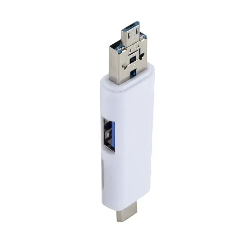 ANPWOO TYPE-C Fünf in einem OTG Multifunktionskartenleser USB2.0 Micro Android Computer Highspeed Card Reader TF Card Extender