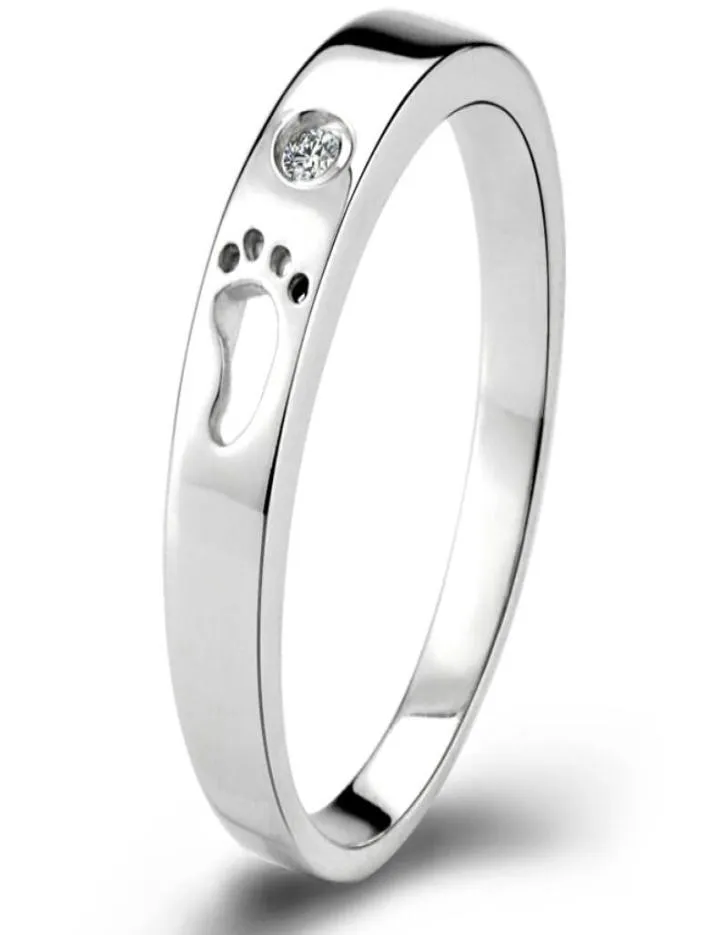 Anelli di punta in argento intero60 per le donne uomini 925 anello di fidanzamento in argento sterling amano la borsa di gioielli in cristallo aneis ULOVE2369551
